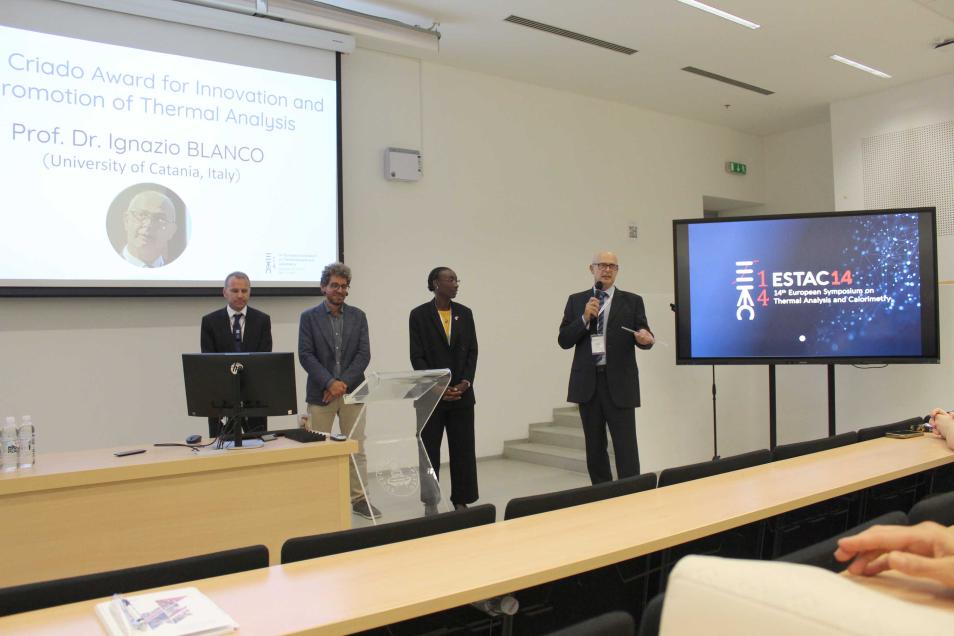 Un momento della lectio del prof. Ignazio Blanco
